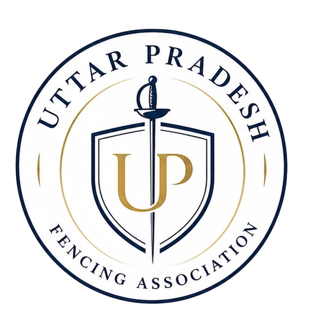 Uttar Pradesh Fencing Association logo